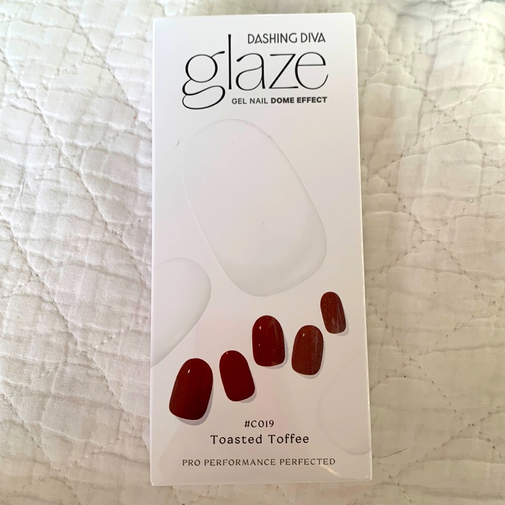 Dashing Diva Glaze Toasted Coffee New In Box